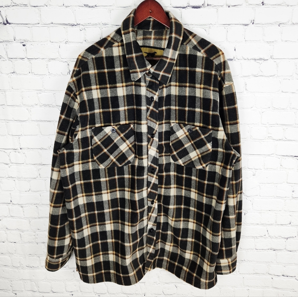 IRISH SETTER by RED WING SHOES | plaid button up fleece shirt jacket shacket